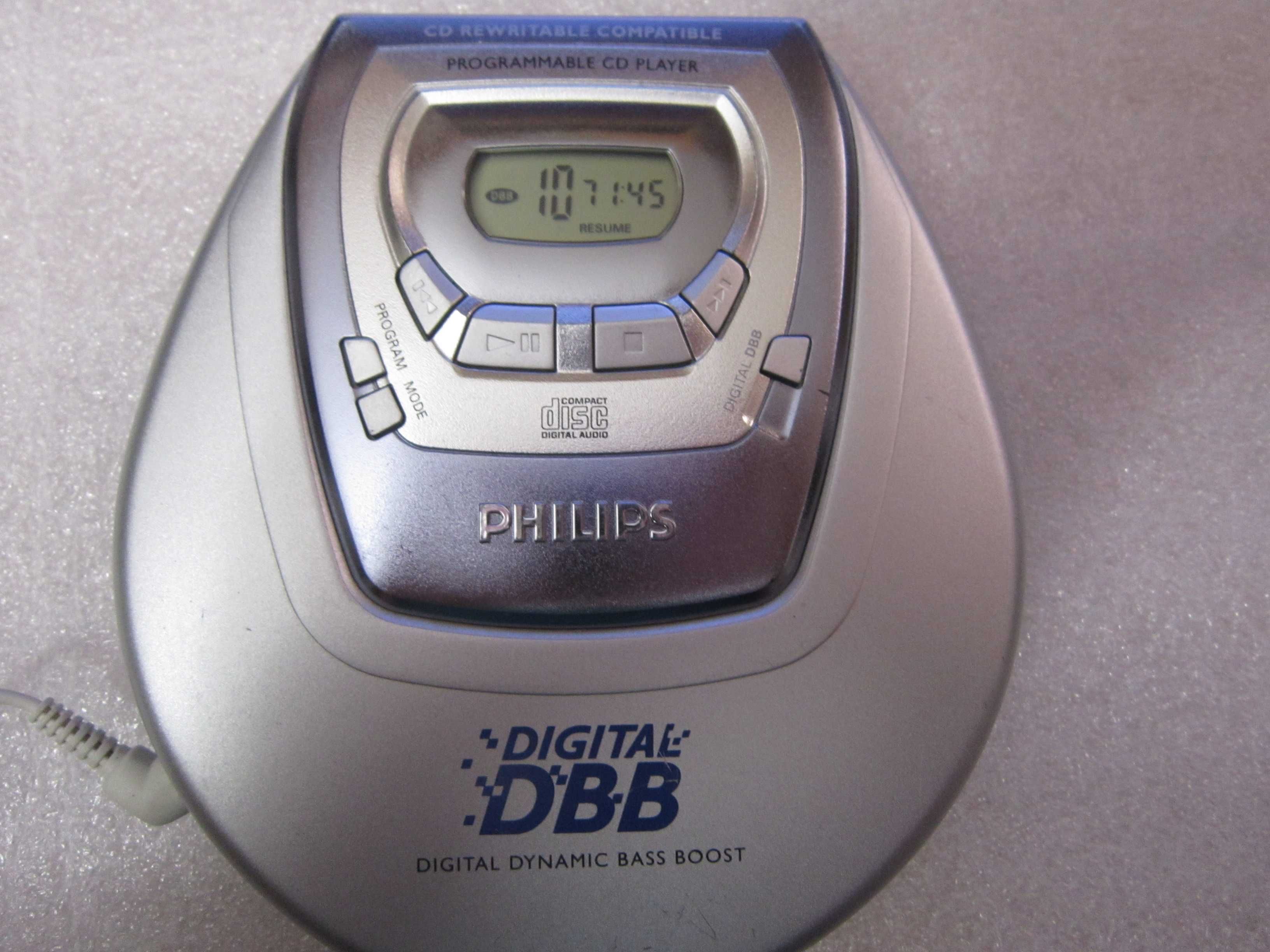 Philips AZ7900/00 DBB Digital Przenośny Odtwarzacz CD Sprawny