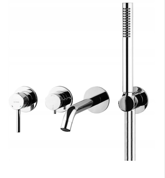 Oltens Molle Chrom bateria podtynkowa 4 otworowa