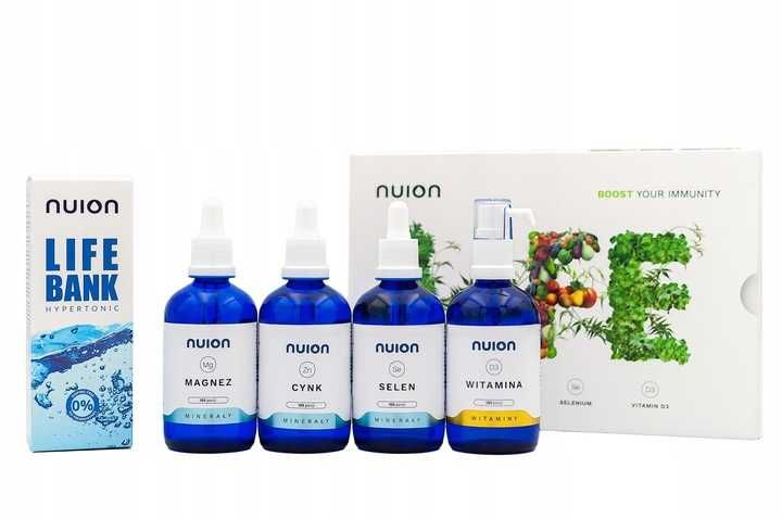 Pakiet LIFE NUION Magnez+ Cynk+ Selen+ Witamina D3