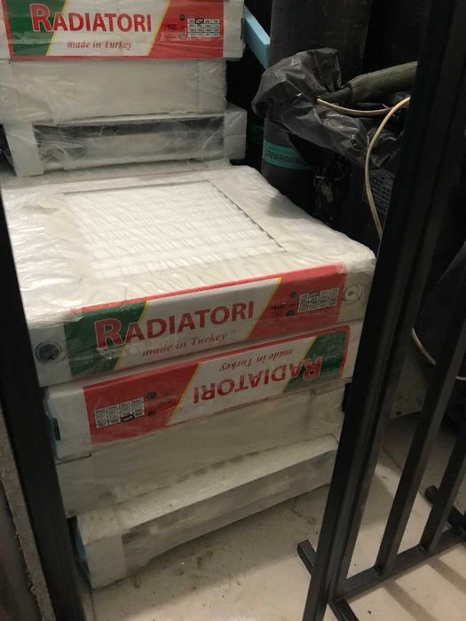 Радиаторы стальные .
Боковое подключение. Турция. Новые.