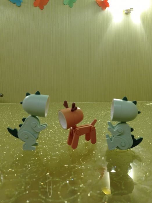 Игрушка мини светильник динозаврик