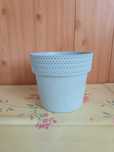 Doniczka Lamela Pola Jumper jasny szary fi 160