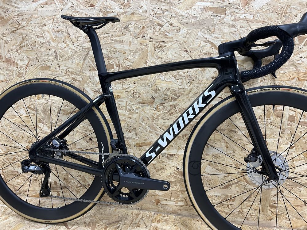 Bicicleta topo de gama Specialized Tarmac S-Works SL7 - Rodas carbono