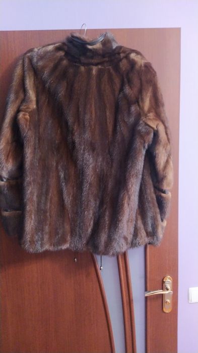 Норковый полушубок