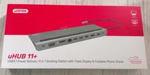 Stacja dokująca Unitek USB-C - Replikator 11w1 (D1022A)