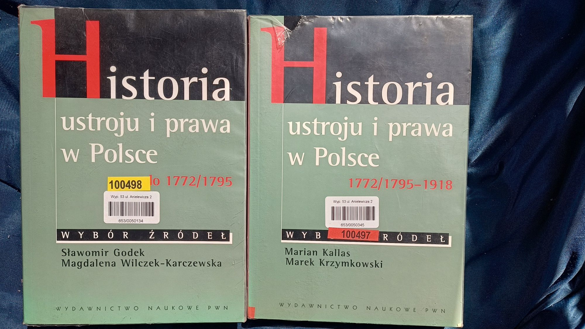 Historia ustroju i prawa w Polsce Kallas 2 części