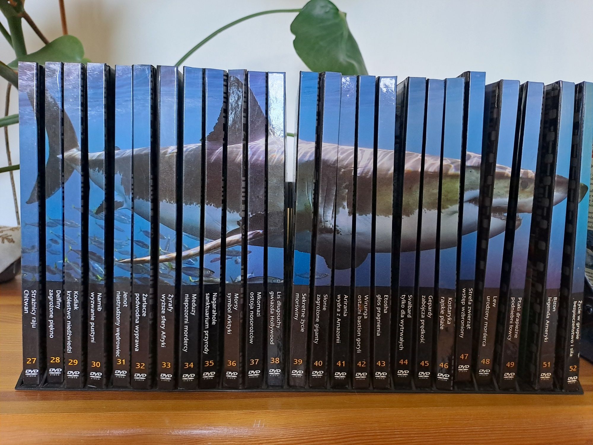 Seria przyrodniczych płyt DVD z książeczkami