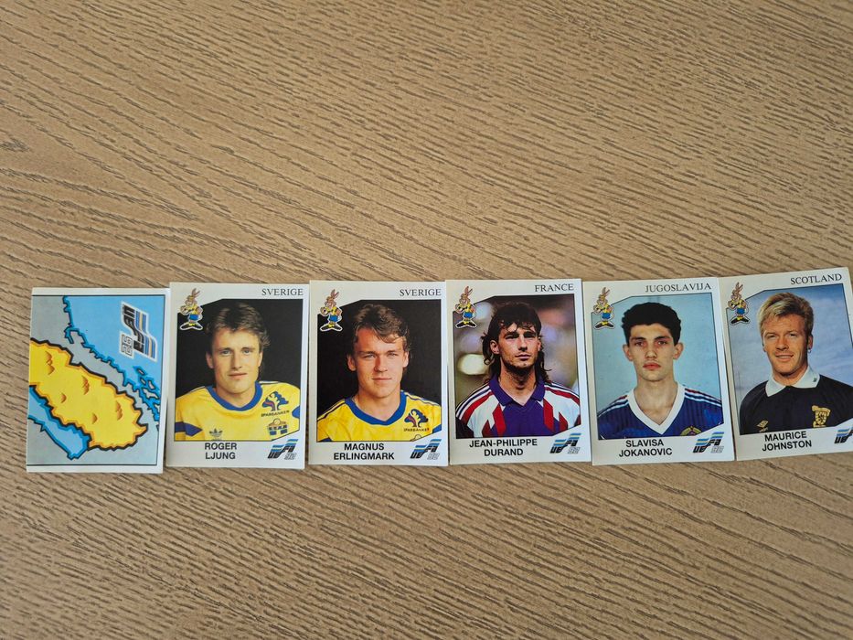 Panini UEFA Euro Sweden 1992