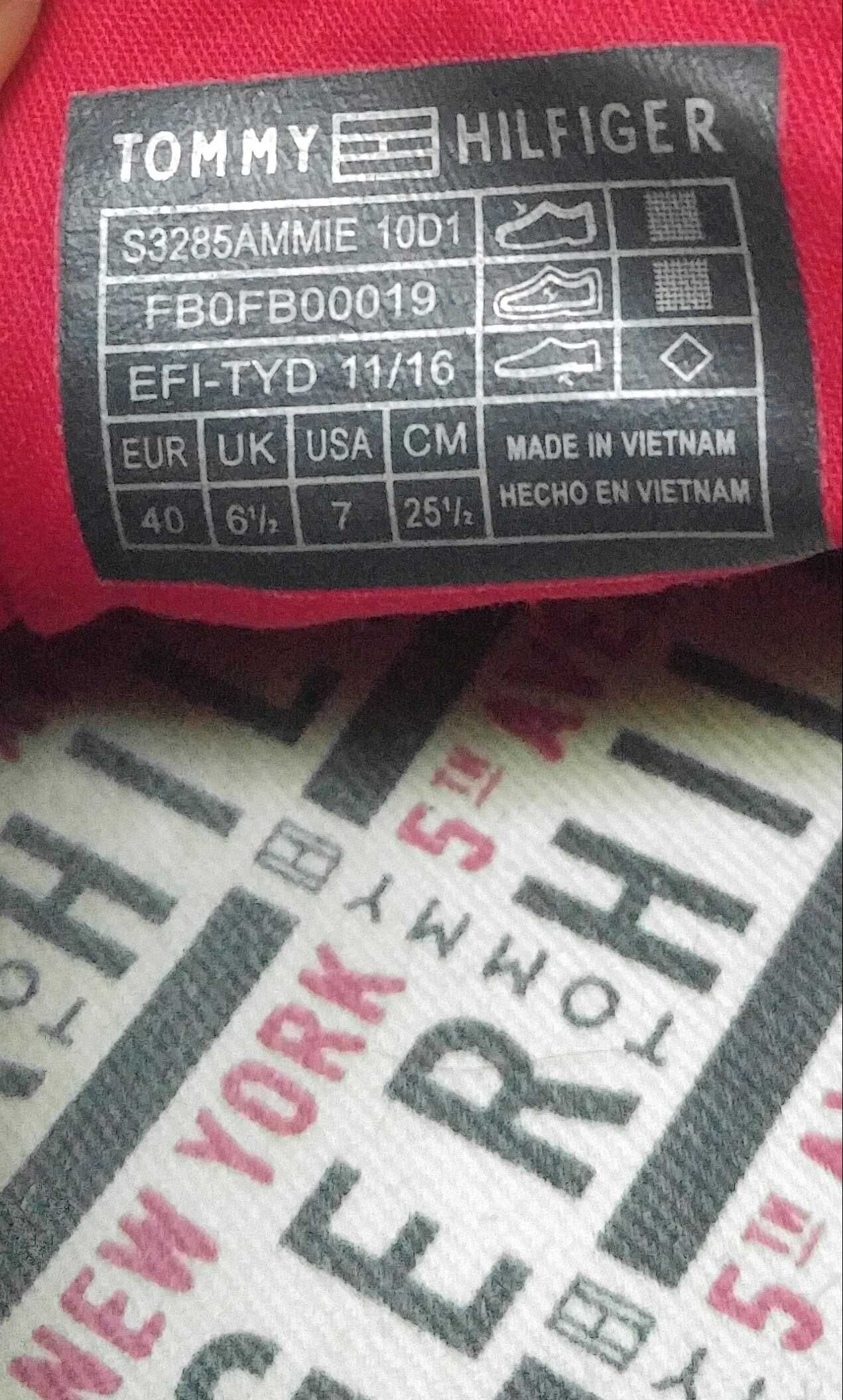 Слипоны Tommy Hilfiger оригинал