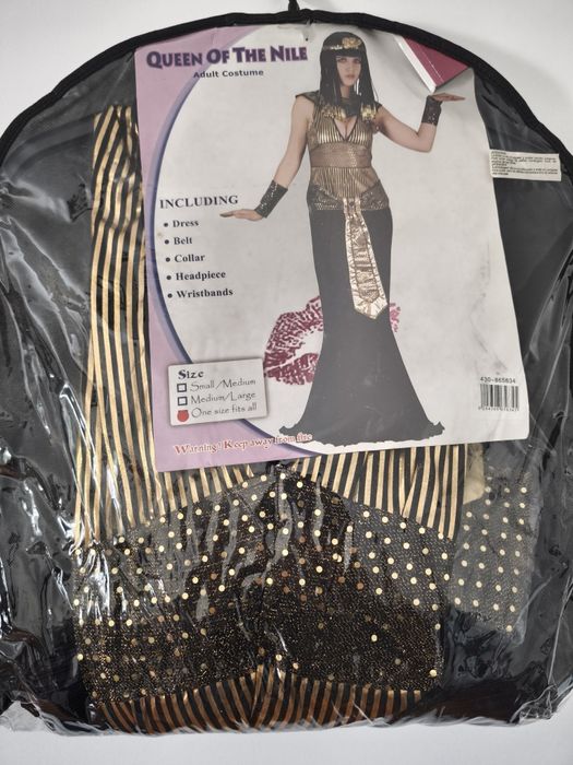 Disfarce de carnaval de Cleopatra