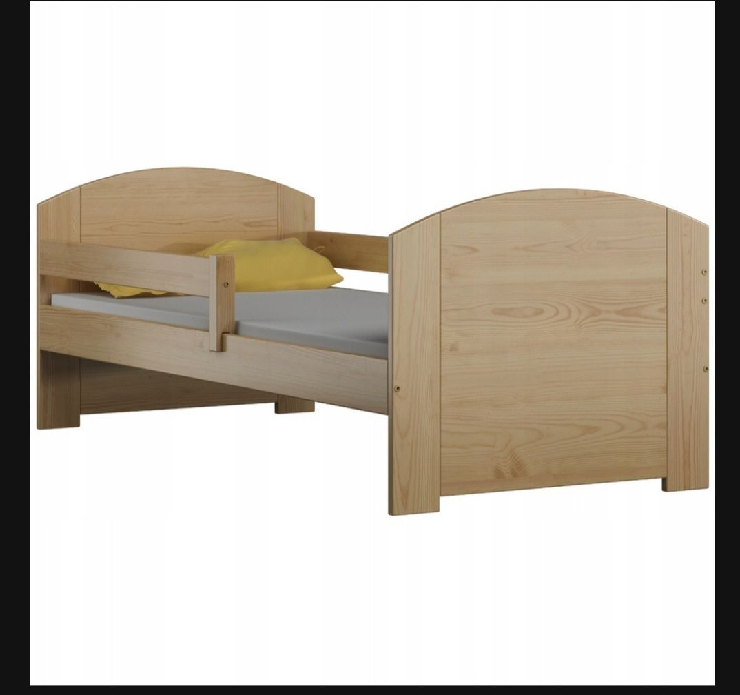 Łóżko dziecięce drewniane model  Kami B 180x80