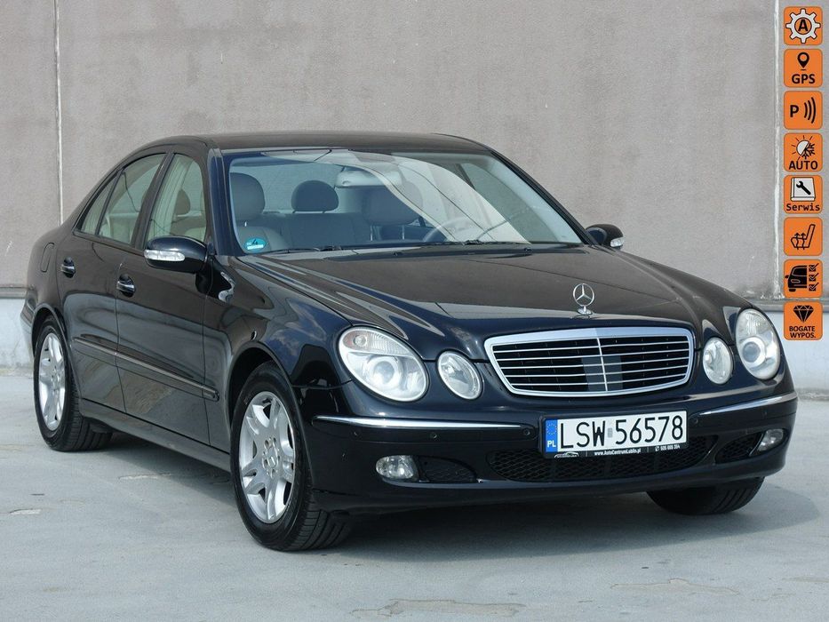 Mercedes-Benz Klasa E 3.5 V6 270KM/Beżowe skóry/ I Wł.w Polsce/ TOP