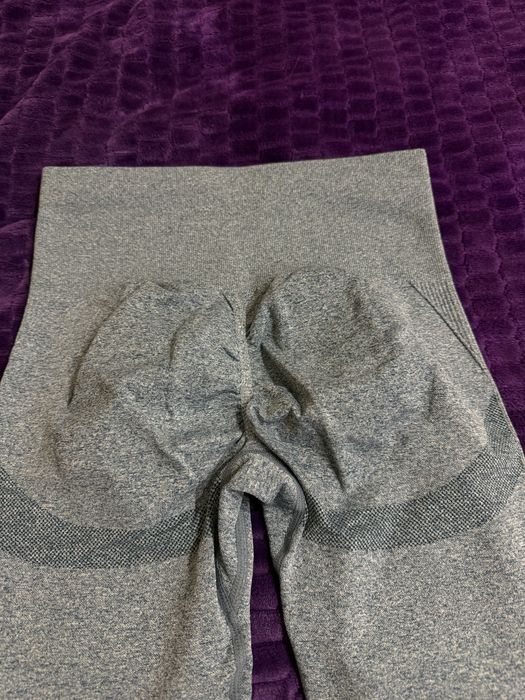 Лосини пуш ап блакитні