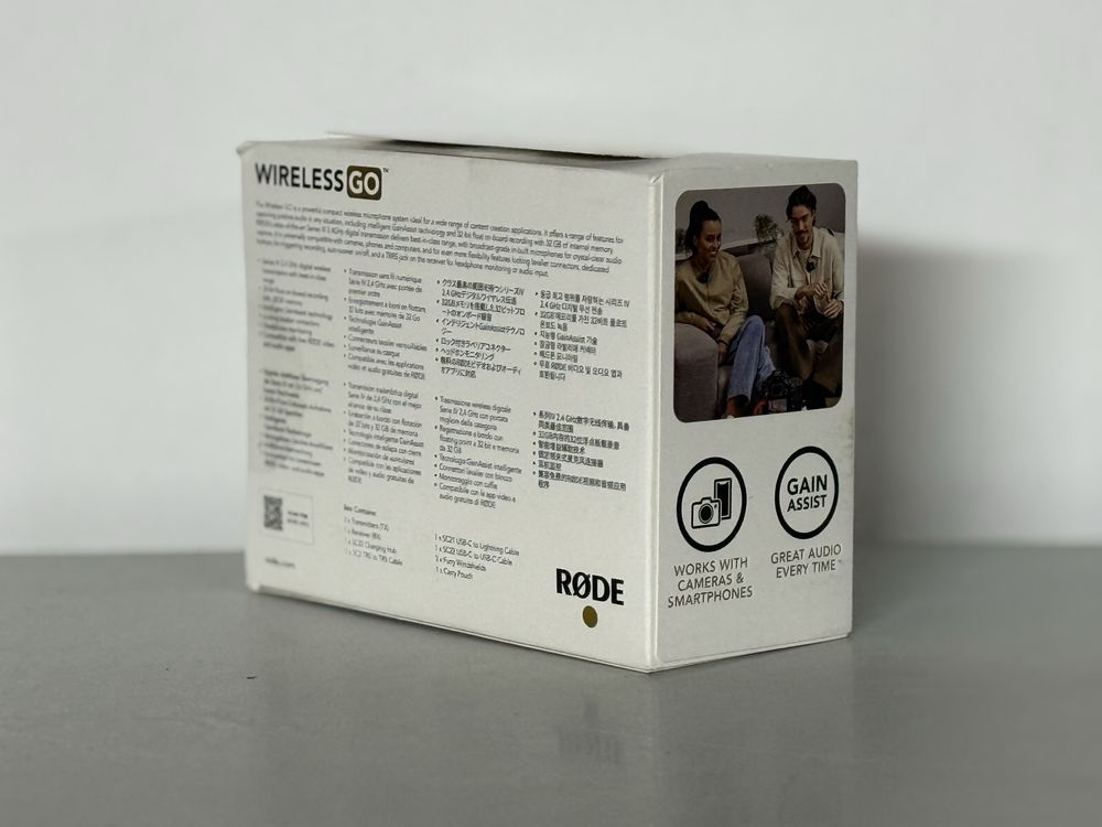 Мікрофонна система Rode Wireless GO III (WIGOGEN3)
