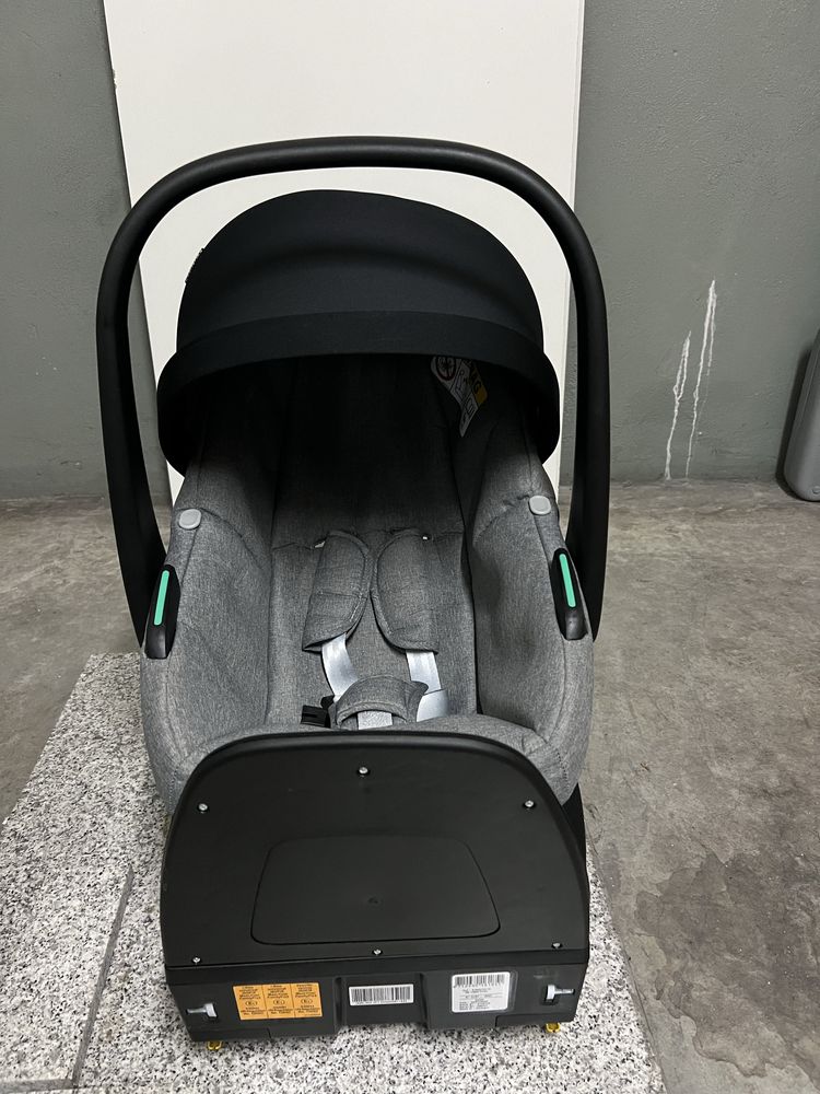 Cabriofix + isofix (ovo mais base para bebe) MAXI COSI