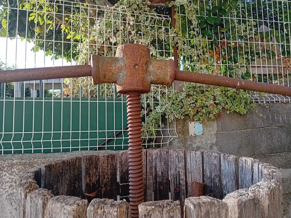 Pedra de prensa antiga sec.XX