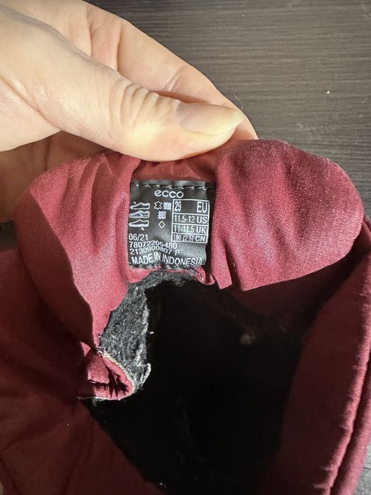 Зимние ботинки Ecco 29 размер