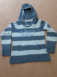 Sweter bluza z kapturem M