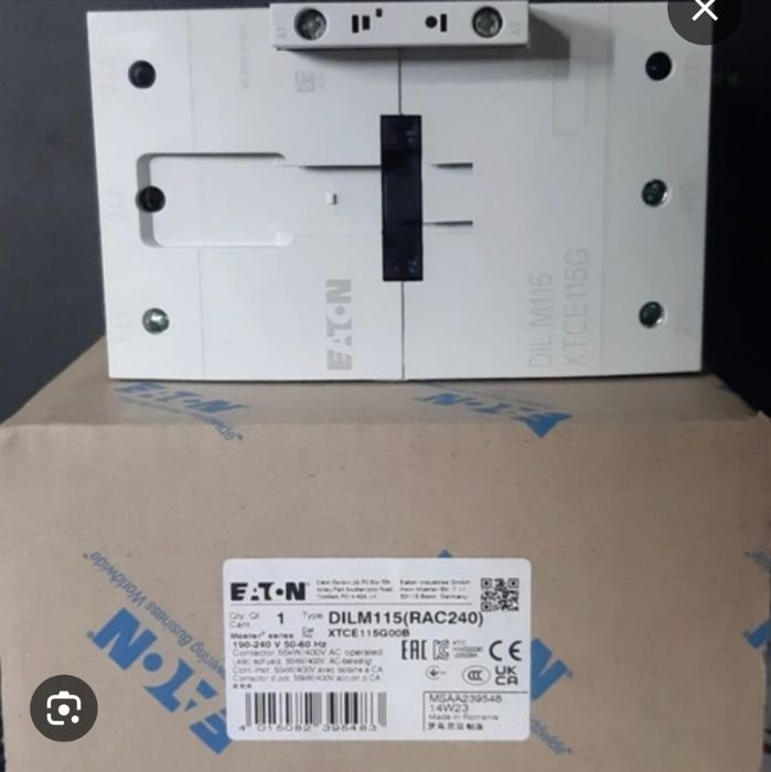 Контактор магнитный пускатель EATON DILM 115A Schneider 50А