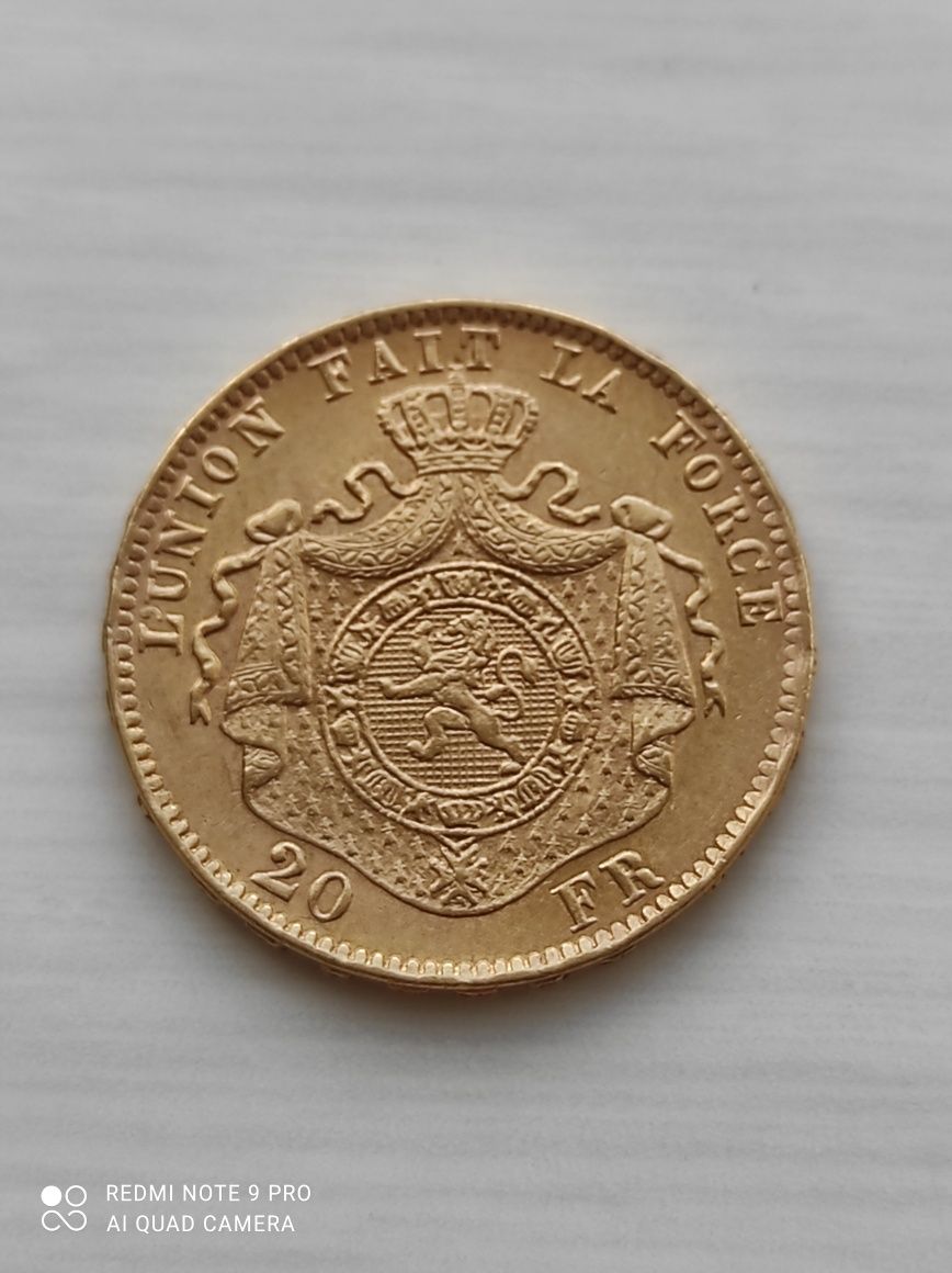 Продам монети 20франків