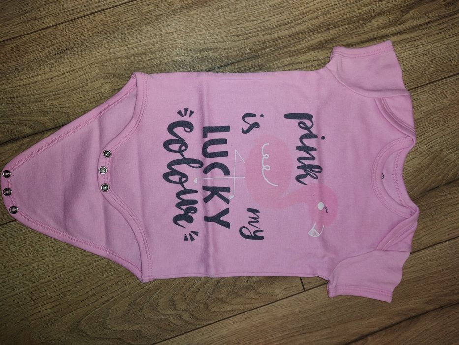 2 sztuki body rozmiar 80 z krótkim rękawem