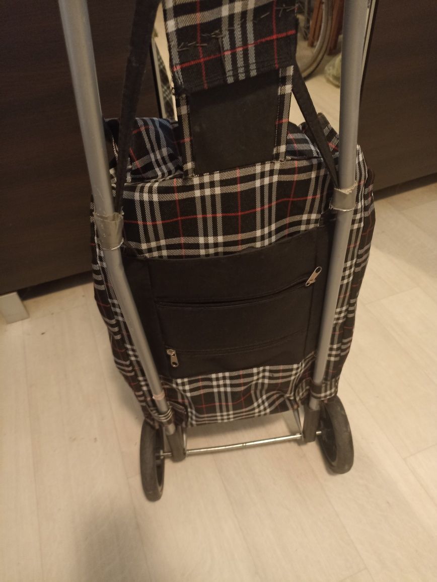 Torba na zakupy zakupowa na kolkach