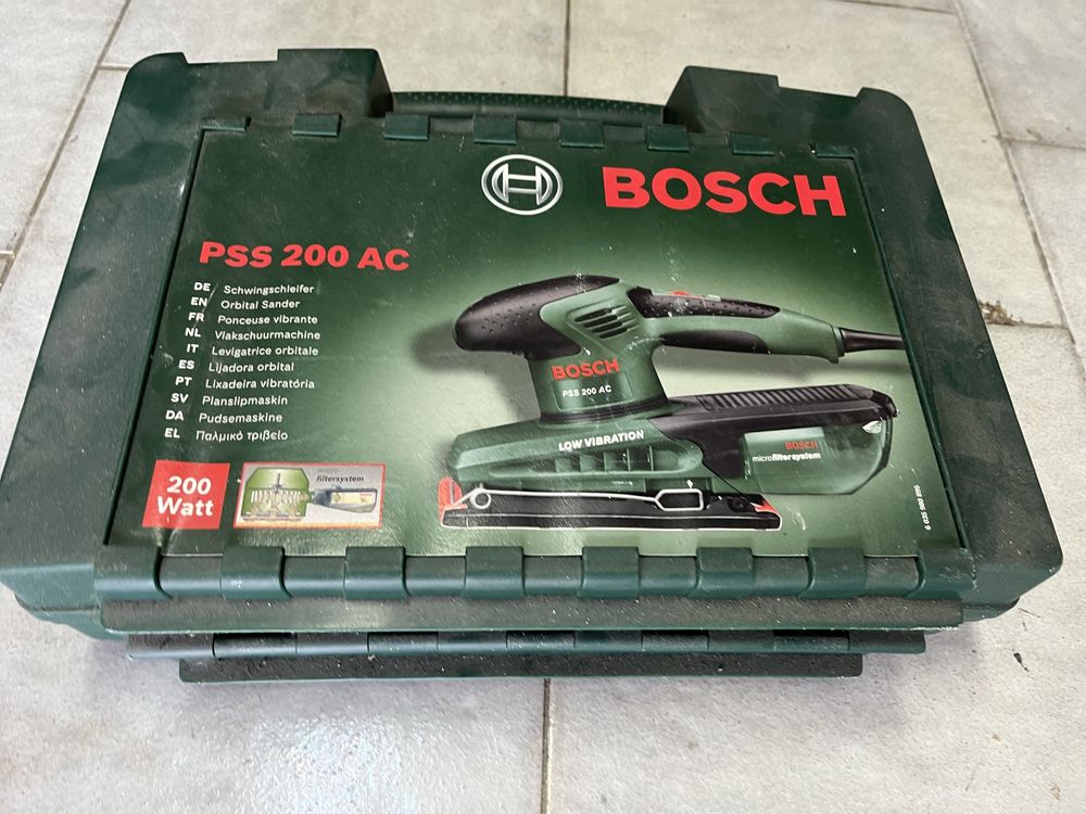 Lixadora Vibratoria - Bosch pss 200 ac