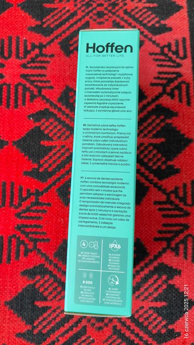 Szczoteczka oscylacyjna marki Hoffen