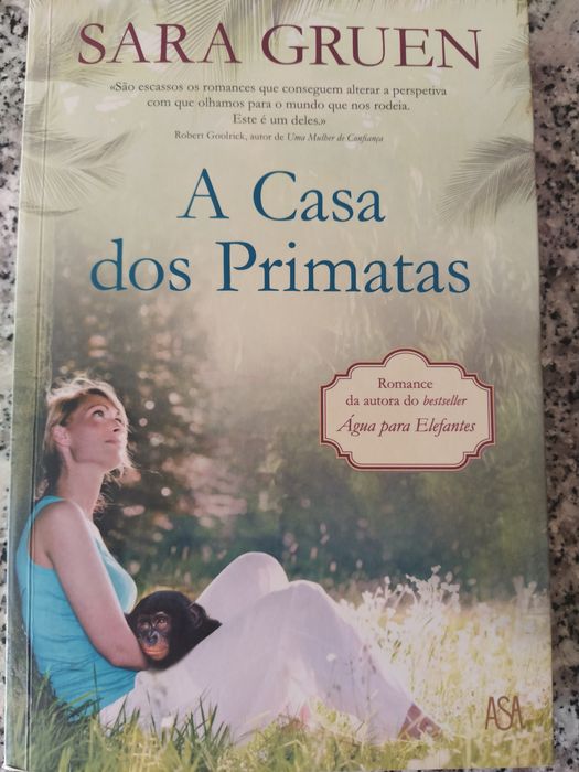 Livro de Sara Gruen A Casa Dos Primatas