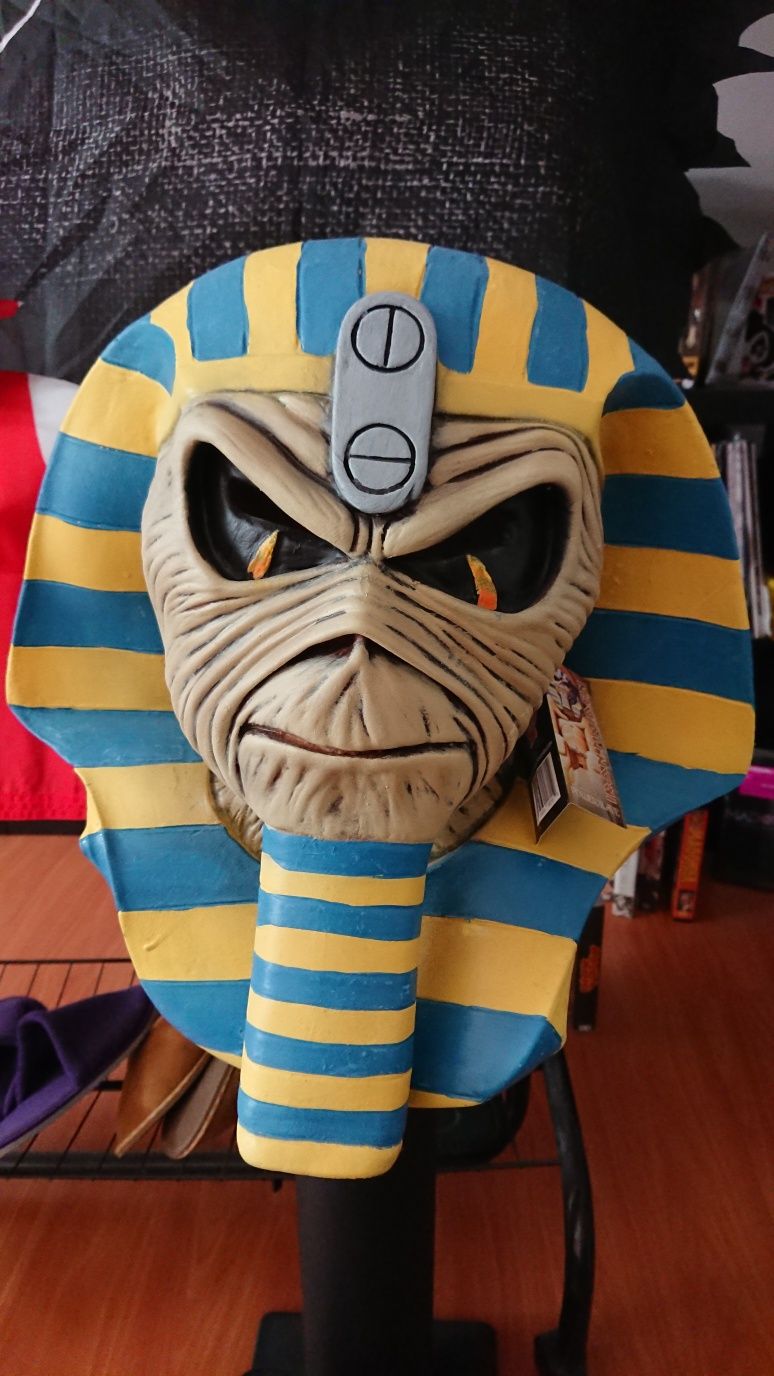 Iron Maiden Powerslave máscara