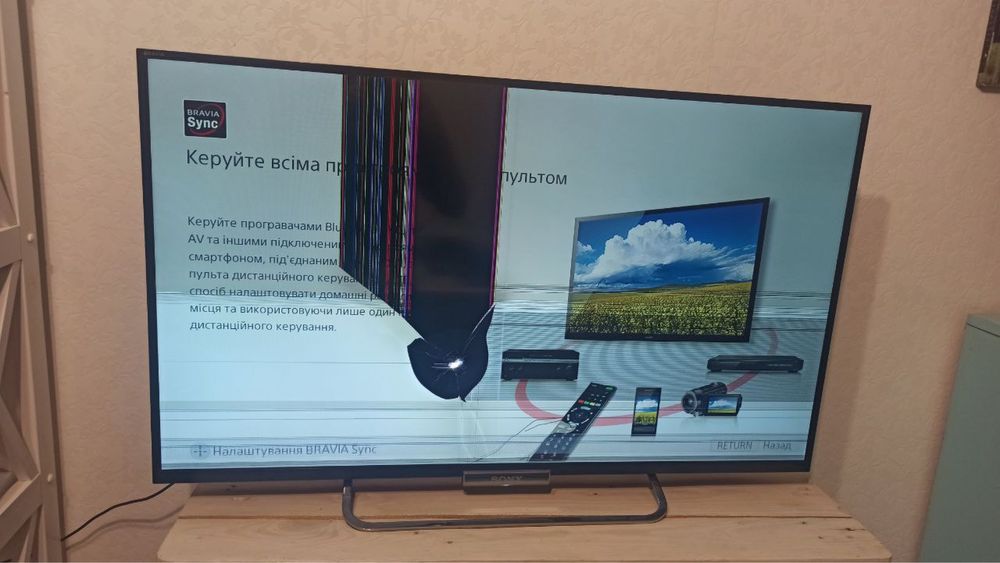 Телевизор Sony bravia kdl-42w653a на запчасти