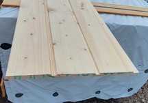 Deska elewacyjna, Softline 19x146mm Naturalne Suche Drewno Świerkowe