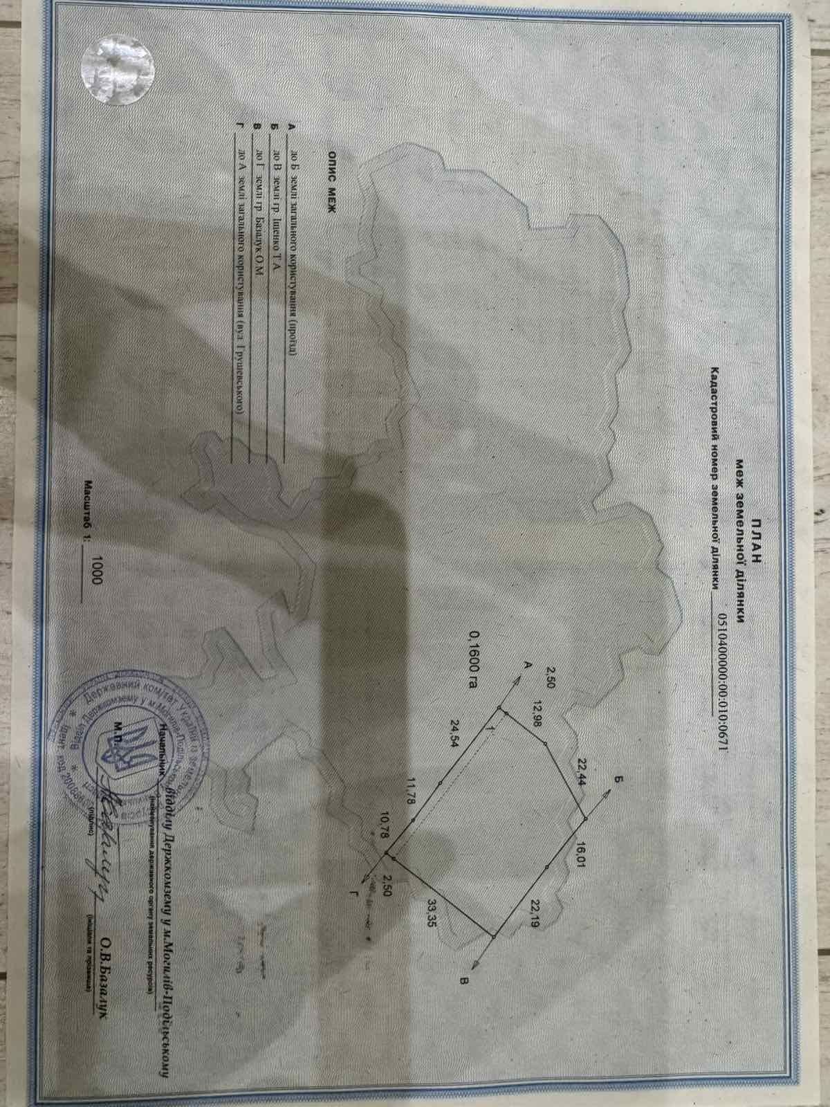 Продам 16 соток. Пр-т Незалежності,106к.