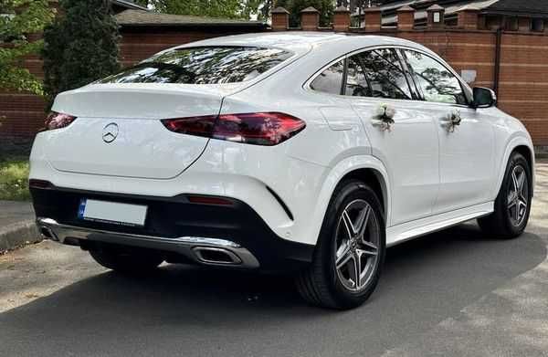 Авто на свадьбу Mercedes Benz Gle AMG Coupe белый джип с водителем