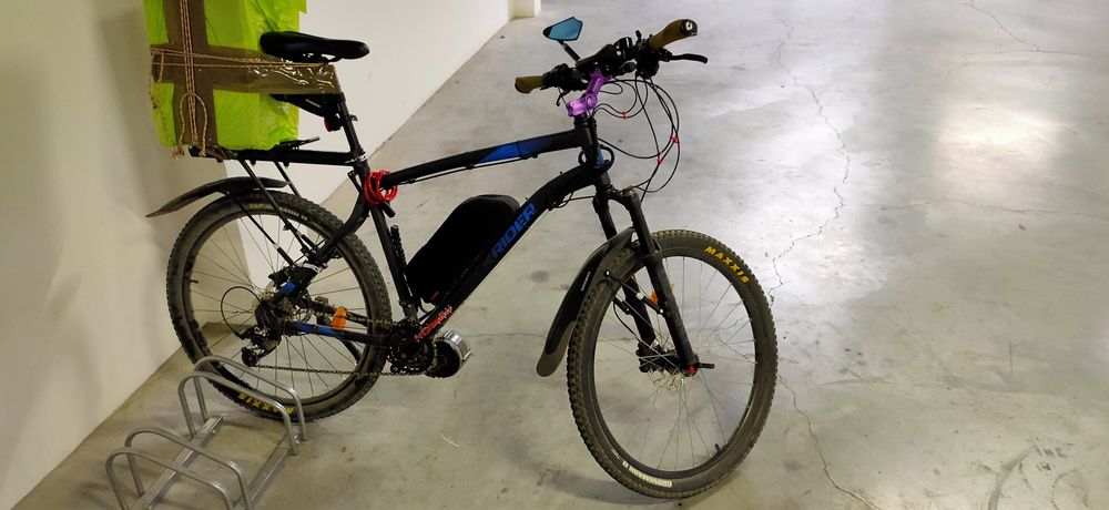 bicicleta elétrica Bafang mid drive