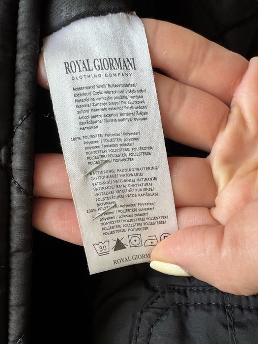 Męska kurta pikowana ciepła