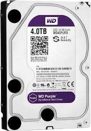 Накопичувач hdd wd purple 5400 4TB