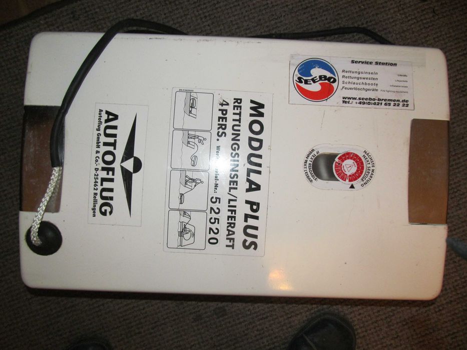 Tratwa ratunkowa Autoflug Modula 4-os
