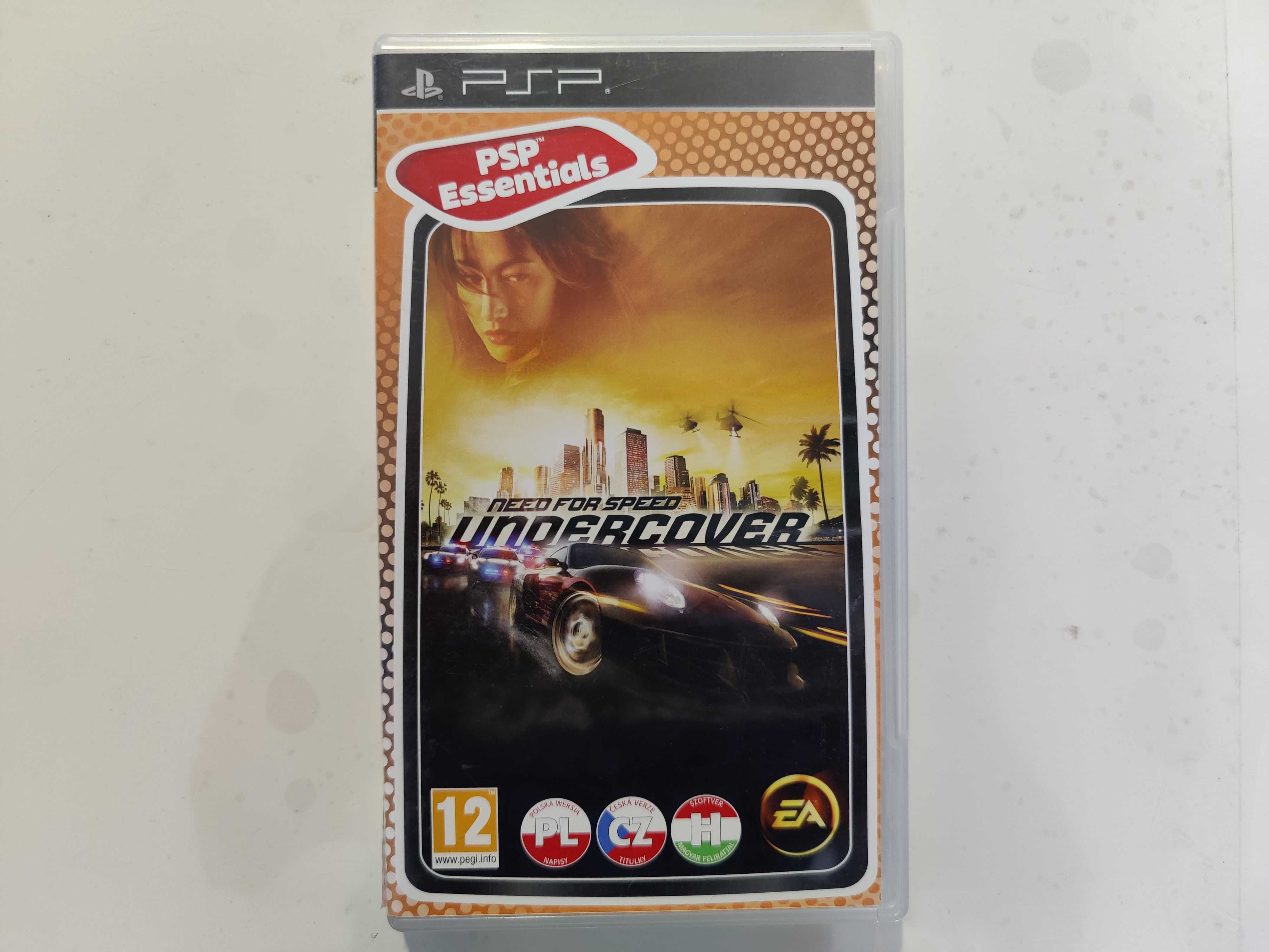 Need for Speed Undercover PL NFS PSP Playstation Portable