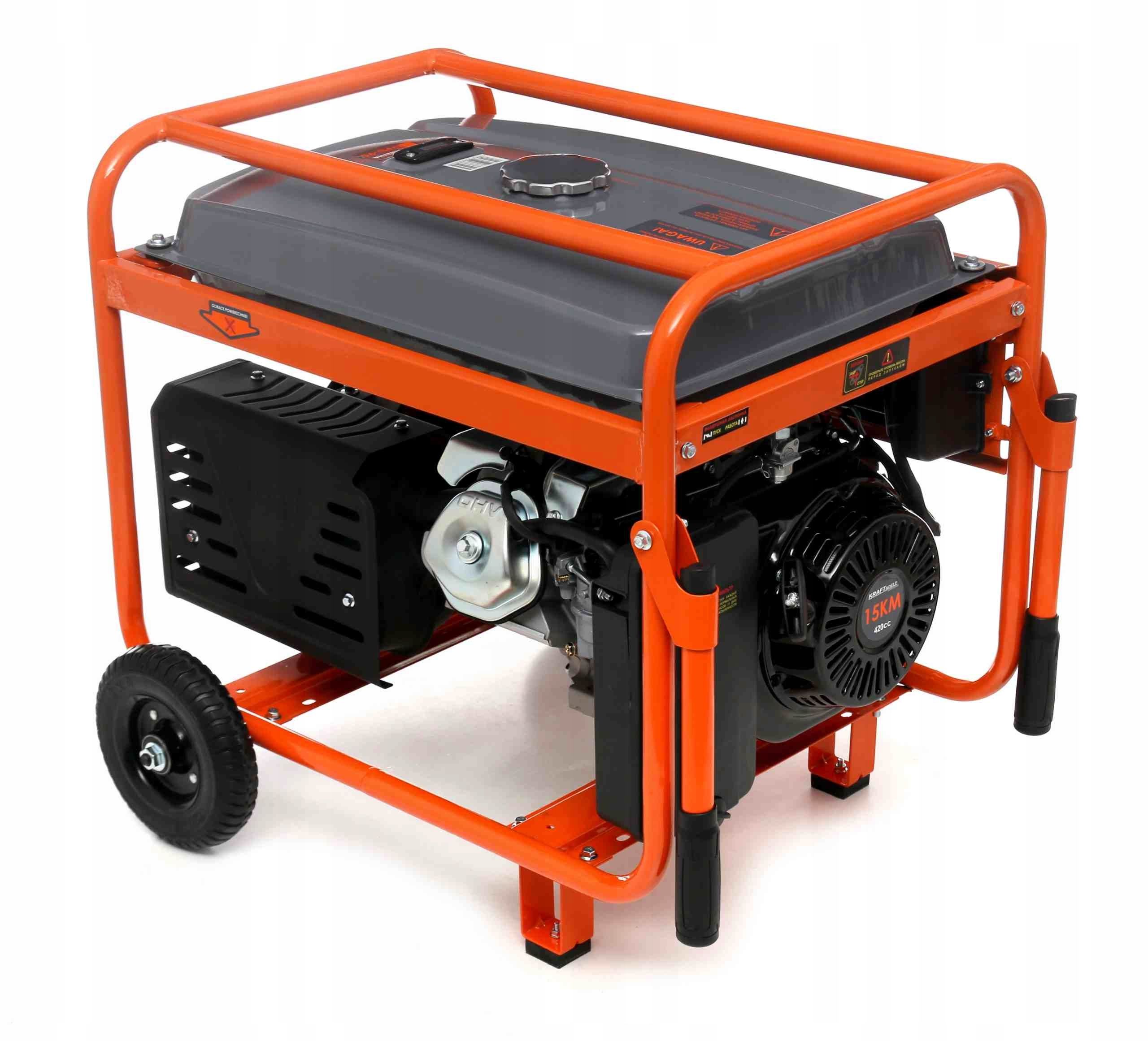 Agregat Prądotwórczy 7,5Kw Generator prądu Avr 230/400V 7500W 15KM