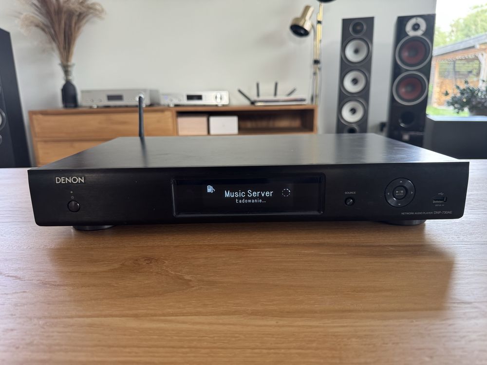 Odtwarzacz sieciowy Denon DNP-730AE streamer