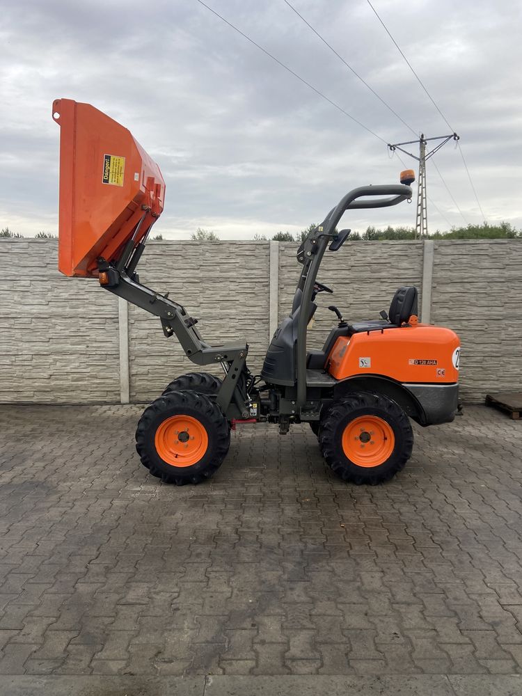 Wozidlo budowlane Ausa D120 AHA Kubota 4x4 wysoki wysyp