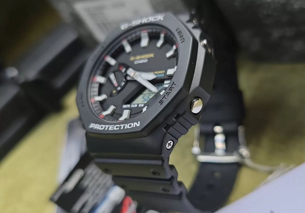 Оригинальные мужские часы Casio G-Shock GA-2100RL-1A.