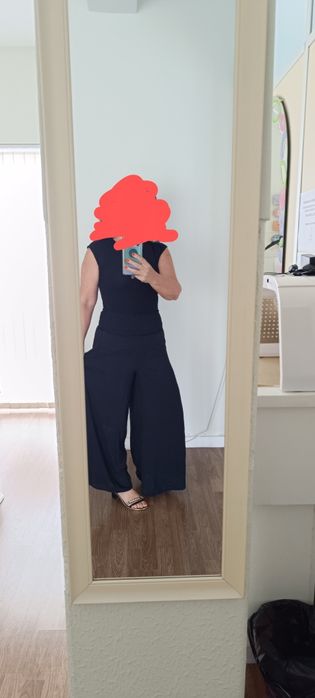 Body preto marca Stradivarius tamanho S