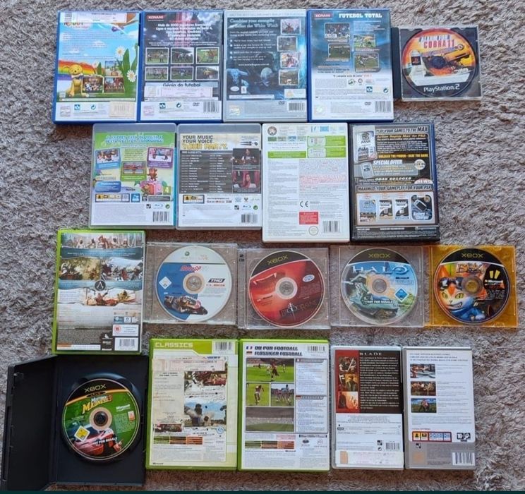 Jogos PS2, PS3, Wii, XBOX, XBOX 360 e PSP