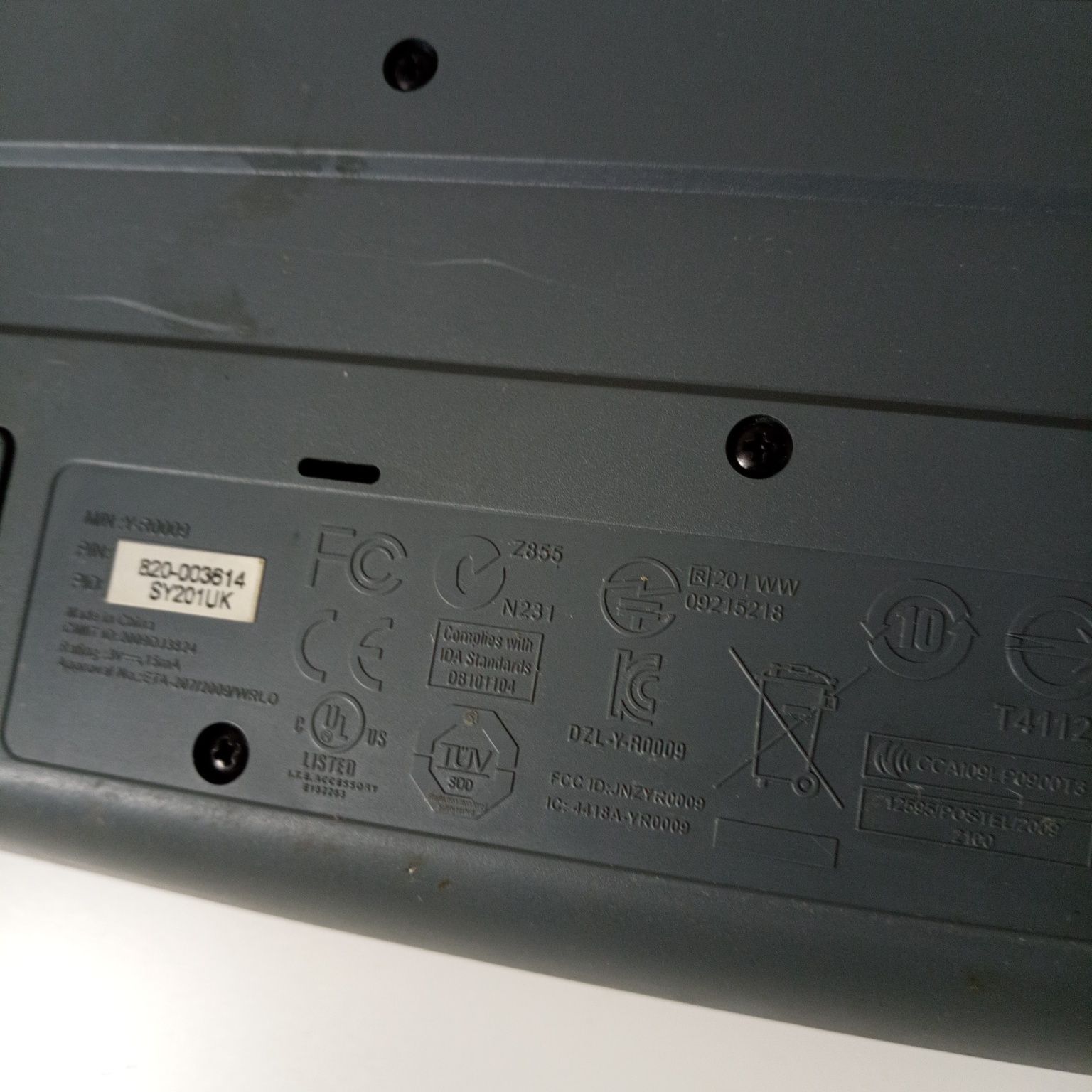 Клавіатура logitech, не працює