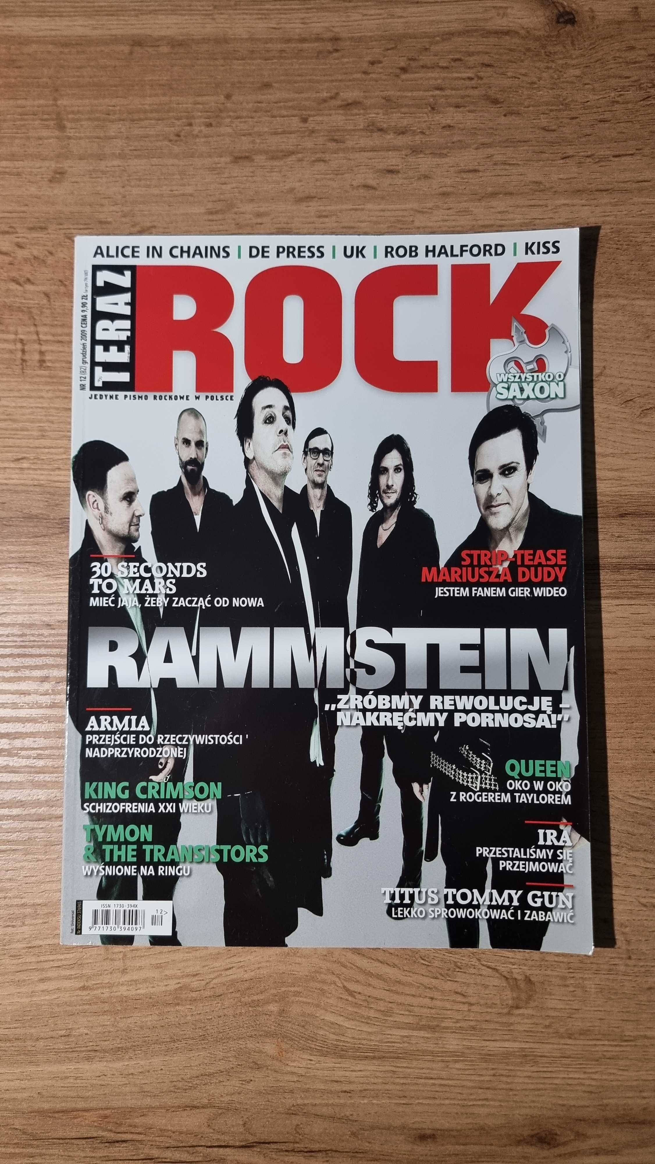 Teraz Rock 12/2009 - Rammstein, Saxon, 30 Seconds to Mars