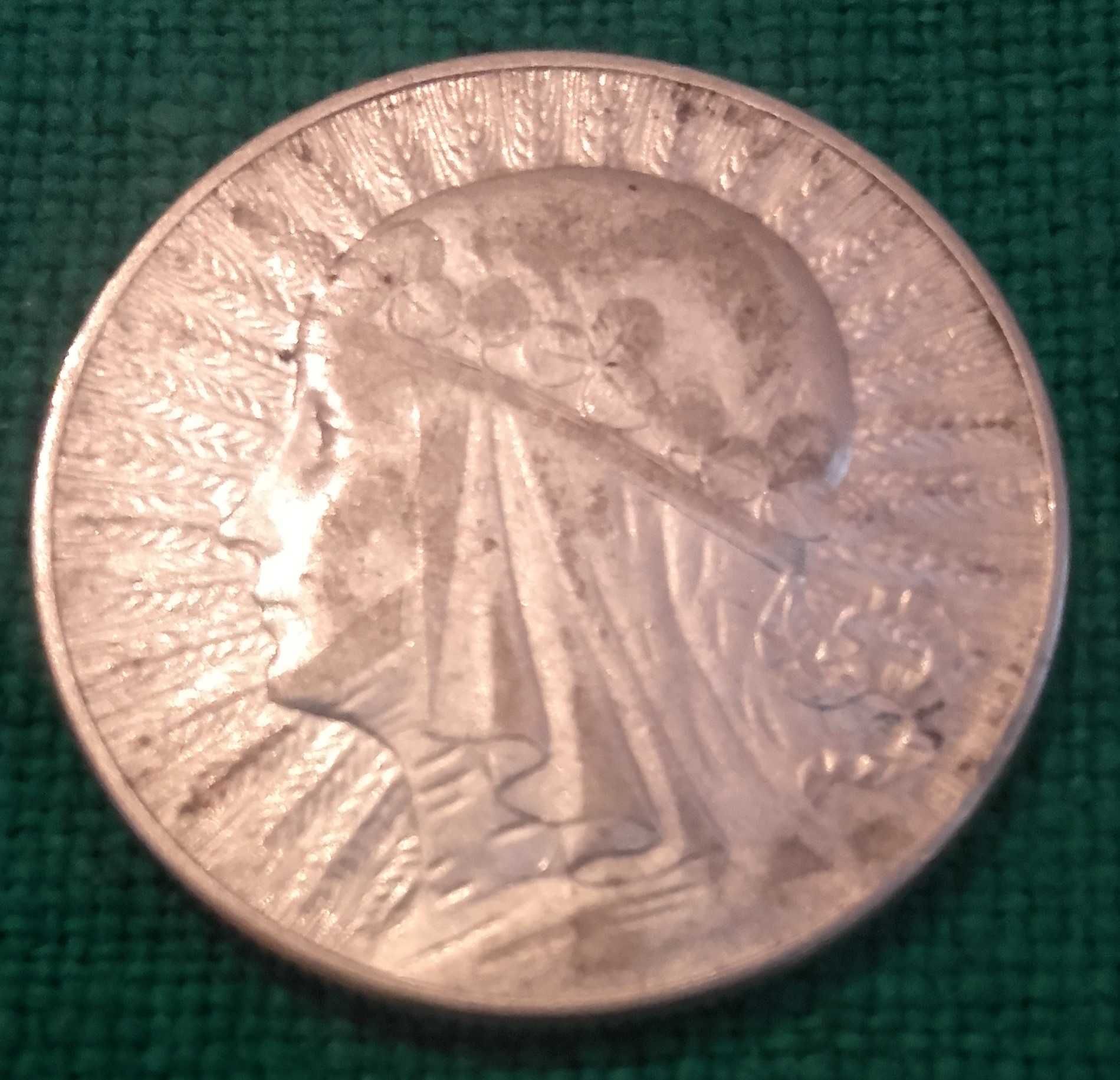 5 złotych Głowa Kobiety 1934 r