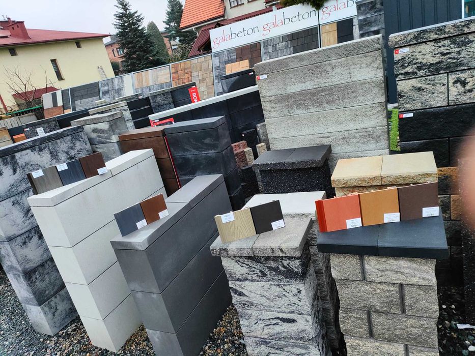 Stół stolik betonowy płyta tarasowa 80x80 kostka brukowa mebel meble