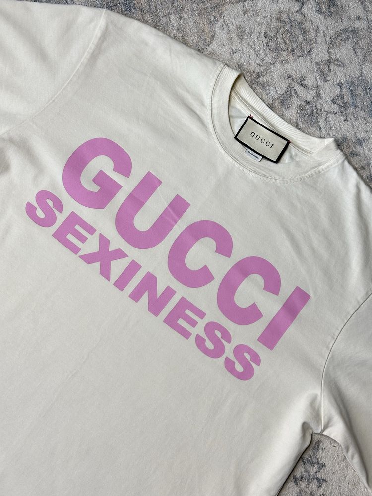 Футболка GUCCI SEXINESS оригінал. Ціна 7000 грн. Розмір L-Xl.